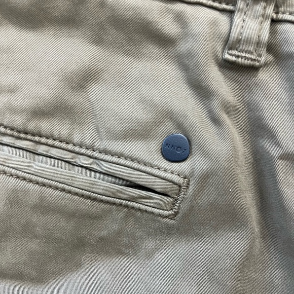NNO7 No Nationality Marco Classic Chino Pants Greenish Brown Size 32 x 30 - Picture 8 of 13